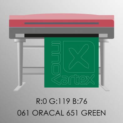 Oracal 651 green