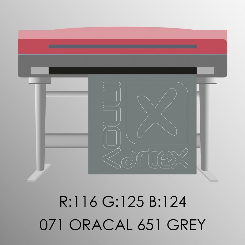 Oracal 651 grey