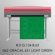 Oracal 651 light green