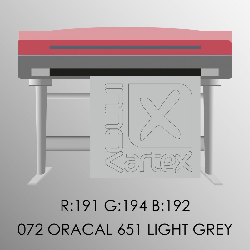 Oracal 651 light grey