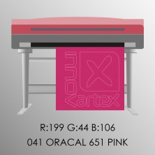 Oracal 651 pink