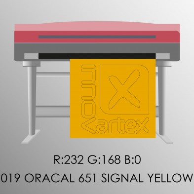 Oracal 651 signal yellow