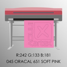 Oracal 651 soft pink