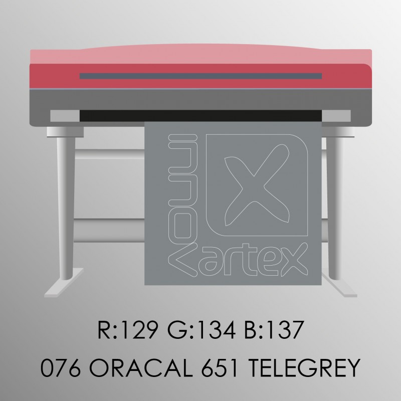 Oracal 651 telegrey