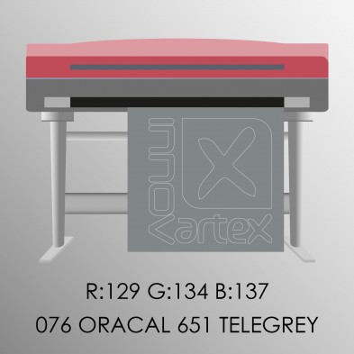 Oracal 651 telegrey