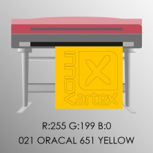 Oracal 651 yellow