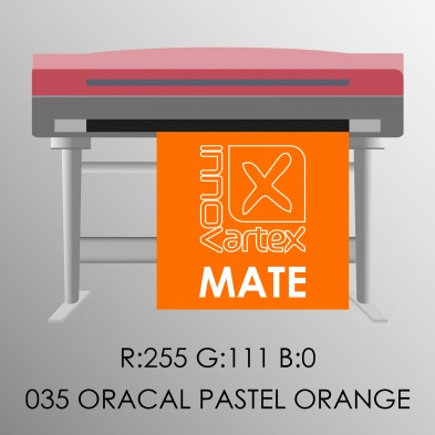 pastel orange mate