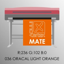 light orange mate